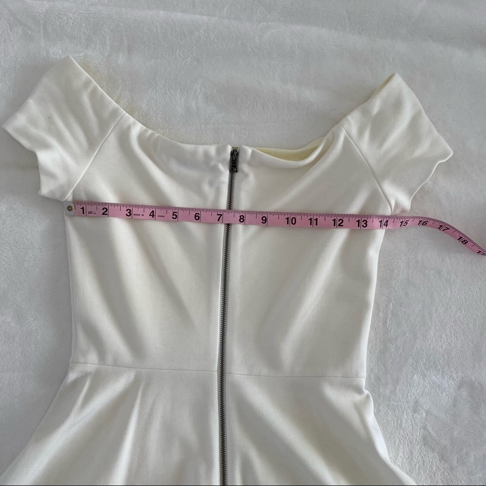 Alice & Olivia white mini dress - Picture 8 of 14